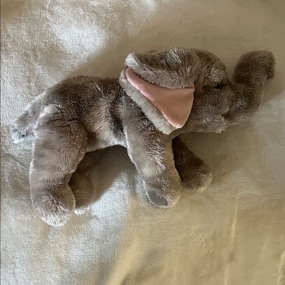 Ty Gray and Pink Stuffed Elephant - Picture 6 of 9